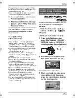 Предварительный просмотр 87 страницы Panasonic HDCSX5P - HD VIDEO CAMERA Operating Instructions Manual