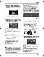 Предварительный просмотр 91 страницы Panasonic HDCSX5P - HD VIDEO CAMERA Operating Instructions Manual