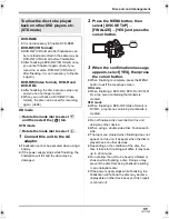 Предварительный просмотр 95 страницы Panasonic HDCSX5P - HD VIDEO CAMERA Operating Instructions Manual