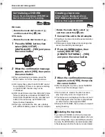 Предварительный просмотр 96 страницы Panasonic HDCSX5P - HD VIDEO CAMERA Operating Instructions Manual