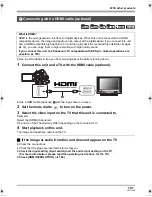 Предварительный просмотр 101 страницы Panasonic HDCSX5P - HD VIDEO CAMERA Operating Instructions Manual