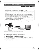 Предварительный просмотр 103 страницы Panasonic HDCSX5P - HD VIDEO CAMERA Operating Instructions Manual