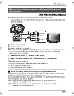 Предварительный просмотр 105 страницы Panasonic HDCSX5P - HD VIDEO CAMERA Operating Instructions Manual