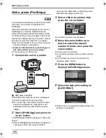 Предварительный просмотр 110 страницы Panasonic HDCSX5P - HD VIDEO CAMERA Operating Instructions Manual