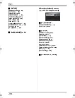 Предварительный просмотр 130 страницы Panasonic HDCSX5P - HD VIDEO CAMERA Operating Instructions Manual