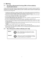 Preview for 4 page of Panasonic HDCZ10000P Service Manual