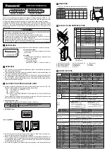 Preview for 1 page of Panasonic HL-G1*A-RA-C5 Series Instruction Manual