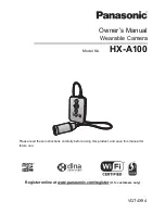 Preview for 1 page of Panasonic HX-A100D Owner'S Manual