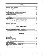 Preview for 9 page of Panasonic HX-WA03W Basic Owner'S Manual