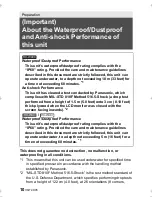 Preview for 10 page of Panasonic HX-WA03W Basic Owner'S Manual