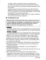 Preview for 11 page of Panasonic HX-WA03W Basic Owner'S Manual