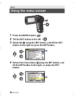 Preview for 38 page of Panasonic HX-WA03W Basic Owner'S Manual