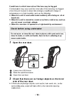 Предварительный просмотр 10 страницы Panasonic HX-WA20 Operating Instructions Manual