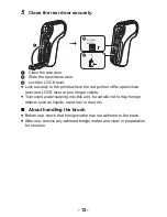 Предварительный просмотр 12 страницы Panasonic HX-WA20 Operating Instructions Manual