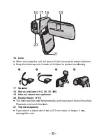 Предварительный просмотр 22 страницы Panasonic HX-WA20 Operating Instructions Manual