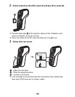 Предварительный просмотр 35 страницы Panasonic HX-WA20 Operating Instructions Manual