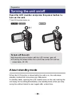 Предварительный просмотр 38 страницы Panasonic HX-WA20 Operating Instructions Manual