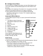 Предварительный просмотр 57 страницы Panasonic HX-WA20 Operating Instructions Manual