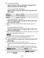 Предварительный просмотр 117 страницы Panasonic HX-WA20 Operating Instructions Manual