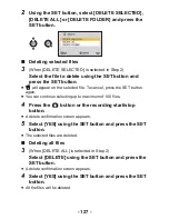 Предварительный просмотр 127 страницы Panasonic HX-WA20 Operating Instructions Manual