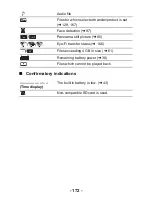 Предварительный просмотр 172 страницы Panasonic HX-WA20 Operating Instructions Manual