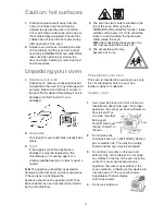 Preview for 5 page of Panasonic Inverter NN-GD469M Operating Instructions And Cookery Book