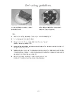 Preview for 25 page of Panasonic Inverter NN-GD469M Operating Instructions And Cookery Book