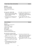 Preview for 80 page of Panasonic Inverter NN-GD469M Operating Instructions And Cookery Book