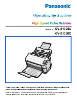 Panasonic KV-S1020C Operating Instructions Manual preview