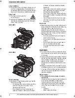 Preview for 6 page of Panasonic KX-FLB811 - FLAT BED FAX Operating Instructions Manual