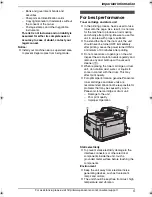 Preview for 7 page of Panasonic KX-FLB811 - FLAT BED FAX Operating Instructions Manual