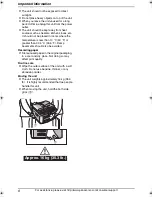 Preview for 8 page of Panasonic KX-FLB811 - FLAT BED FAX Operating Instructions Manual