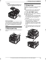 Preview for 17 page of Panasonic KX-FLB811 - FLAT BED FAX Operating Instructions Manual