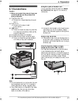 Preview for 23 page of Panasonic KX-FLB811 - FLAT BED FAX Operating Instructions Manual