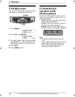 Preview for 24 page of Panasonic KX-FLB811 - FLAT BED FAX Operating Instructions Manual