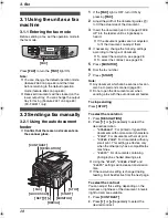 Preview for 30 page of Panasonic KX-FLB811 - FLAT BED FAX Operating Instructions Manual