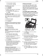 Preview for 31 page of Panasonic KX-FLB811 - FLAT BED FAX Operating Instructions Manual