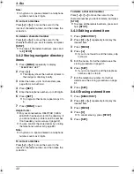 Preview for 34 page of Panasonic KX-FLB811 - FLAT BED FAX Operating Instructions Manual