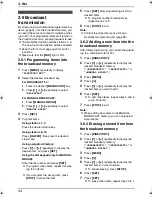 Preview for 36 page of Panasonic KX-FLB811 - FLAT BED FAX Operating Instructions Manual