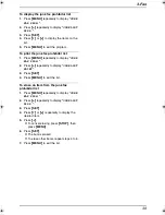 Preview for 41 page of Panasonic KX-FLB811 - FLAT BED FAX Operating Instructions Manual