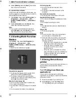 Preview for 52 page of Panasonic KX-FLB811 - FLAT BED FAX Operating Instructions Manual