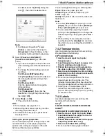 Preview for 53 page of Panasonic KX-FLB811 - FLAT BED FAX Operating Instructions Manual