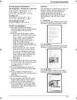 Preview for 93 page of Panasonic KX-FLB811 - FLAT BED FAX Operating Instructions Manual