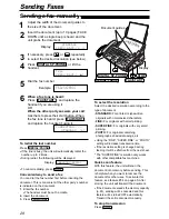 Preview for 28 page of Panasonic KX-FP155 Operating Instructions Manual