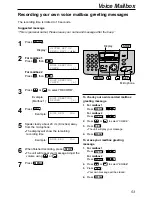 Preview for 53 page of Panasonic KX-FP155 Operating Instructions Manual