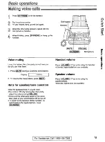 Preview for 15 page of Panasonic KX-FP200L Operating Instructions Manual