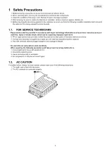 Предварительный просмотр 3 страницы Panasonic KX-MB283BR Service Manual