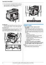 Предварительный просмотр 4 страницы Panasonic KX-MC6040 - Color Laser Multi-Function... Operating Instructions Manual