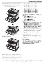 Предварительный просмотр 15 страницы Panasonic KX-MC6040 - Color Laser Multi-Function... Operating Instructions Manual