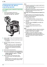 Preview for 50 page of Panasonic KX-MC6040 - Color Laser Multi-Function... Operating Instructions Manual